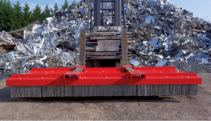 Fork Attachment 3 x 1 – Large industrial broom
